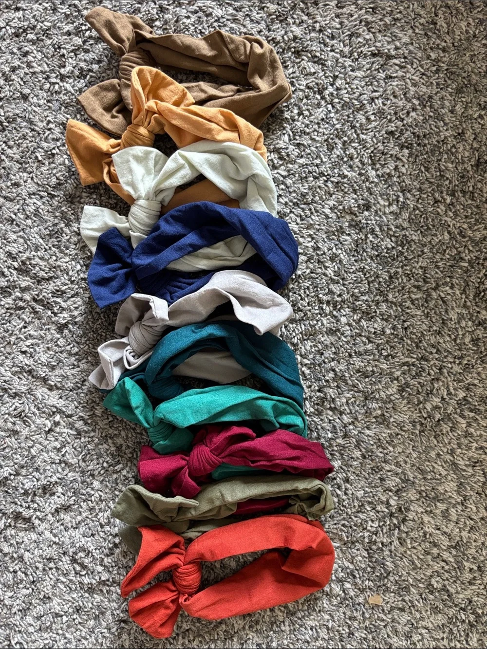 Assorted Knot Headbands - Multicolor Set of 10